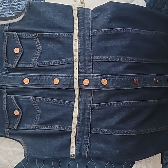 J Crew Denim Sleeveless Dress1 - Picture 9 of 10